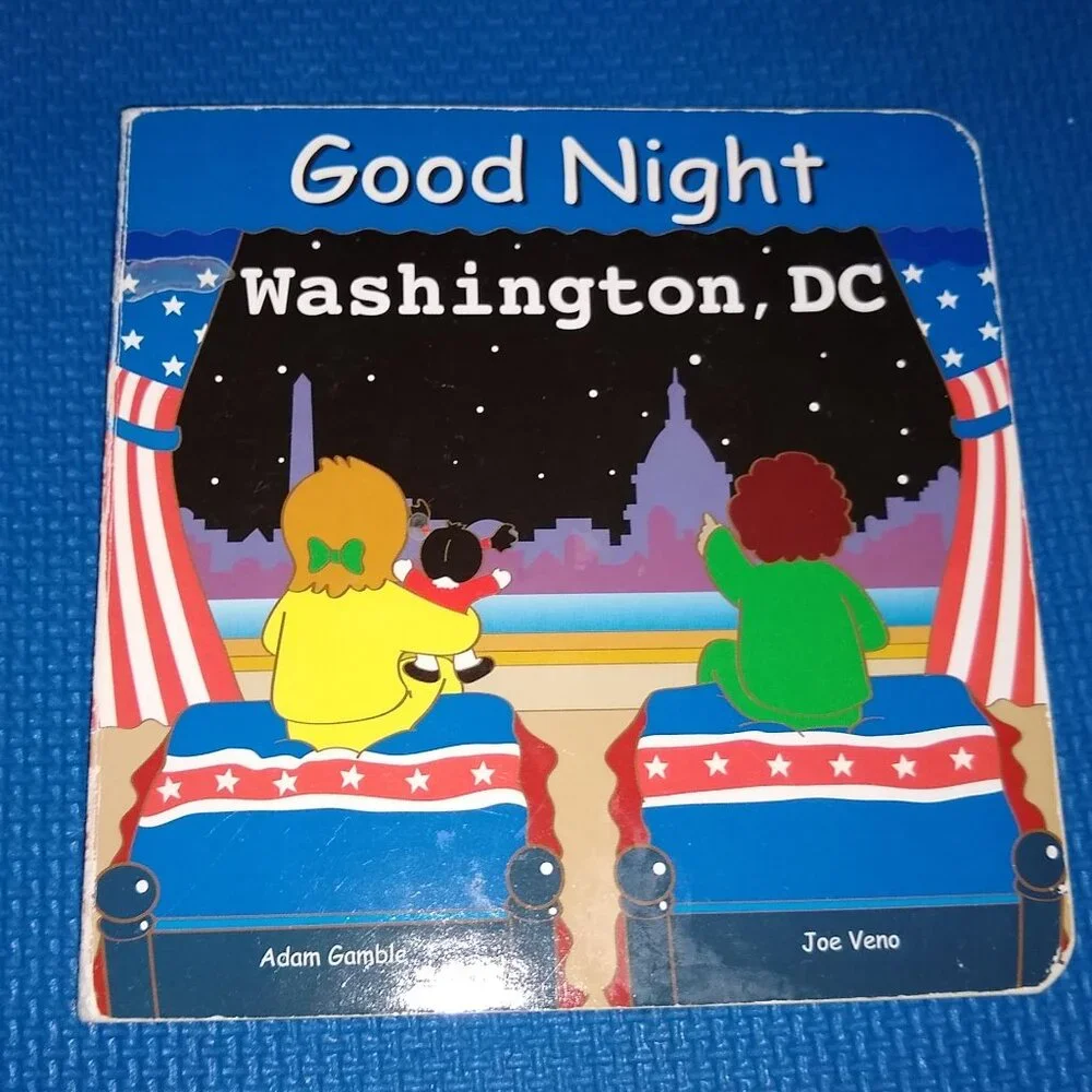 Time For Bed by Mem Fox, Good Night Washington DC, My Day, Baby Bop  Board book
